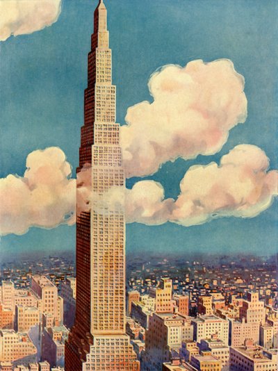 O rei dos arranha-céus - Larkin Tower, c1930. de Unbekannt