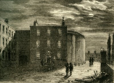 O Kings Bench, Southwark, em 1830, c1878. de Unbekannt