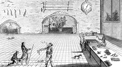 A cozinha metamorfoseada, 1762 de Unbekannt