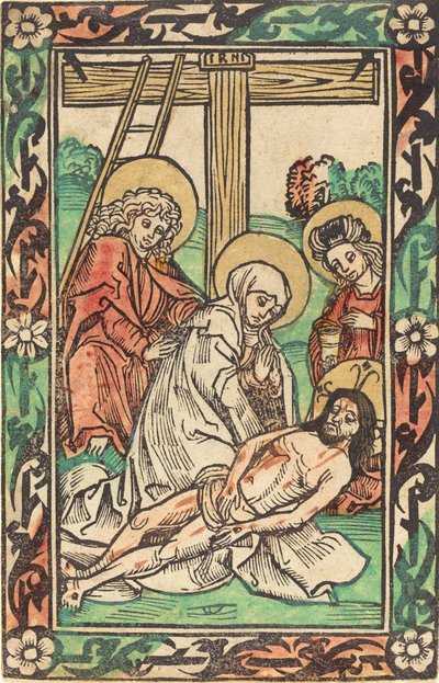 A Lamentação, c. 14801500. de Unbekannt