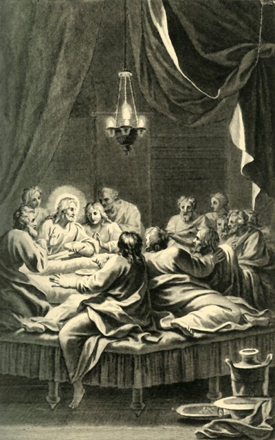 A Última Ceia, século XVII, 1908. de Unbekannt