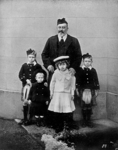 O rei tardio e alguns de seus netos, c19102-1910 1910 de Unbekannt
