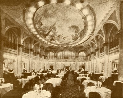 O Salão de Refeições Principalmente Decorado do Leviatã., C1930. de Unbekannt