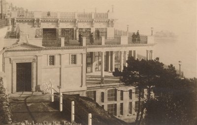O Leas Cliff Hall, Folkestone, final do século XIX e início do século XX de Unbekannt