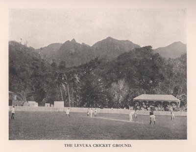 Campo de críquete de Levuka, Fiji, 1912 de Unbekannt