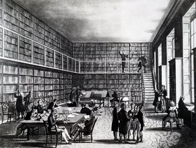 A Biblioteca da Instituição Real, Rua Albemarle de Unbekannt