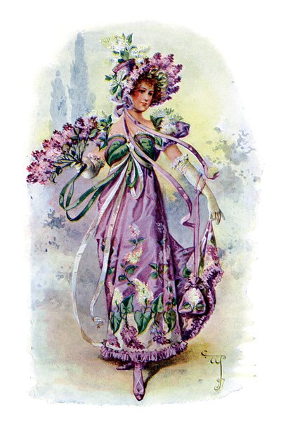 O lilás, 1899 de Unbekannt
