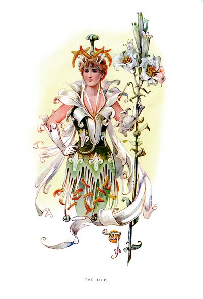 O lírio, 1899 de Unbekannt