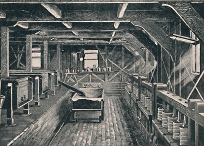 A Fábrica de Queijos Longford, Derbyshire, c1881, 1904 de Unbekannt