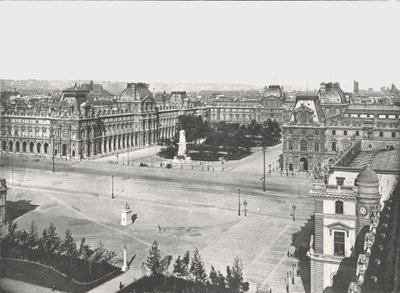 O Louvre, Paris, França, 1895. de Unbekannt