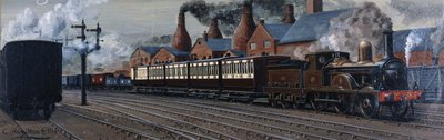O Manchester Express perto de Stoke-on-Trent de Unbekannt