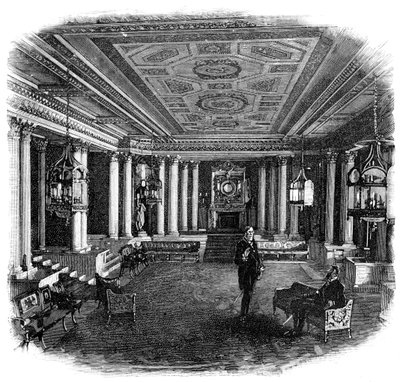 The Marble Hall, Palácio de Buckingham, 1900 de Unbekannt