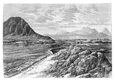 Marsha Pass, norte de Kandahar, Afeganistão, 1895 de Unbekannt