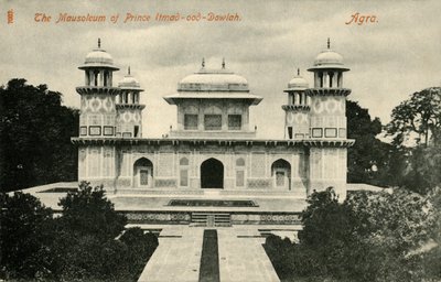 O mausoléu do príncipe Itmad-ood-Dowlah. Agra. de Unbekannt