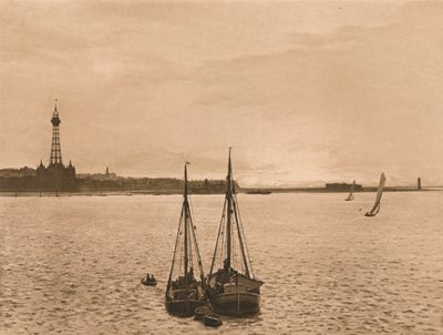 O Mersey em New Brighton, 1902 de Unbekannt