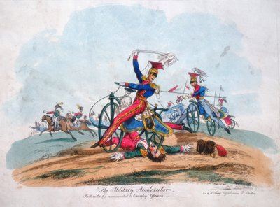 O acelerador militar - especialmente recomendado para oficiais de cavalaria, c1820 de Unbekannt