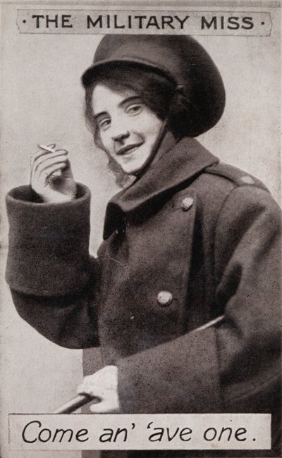 A senhorita militar - venha um av um., C1914 de Unbekannt