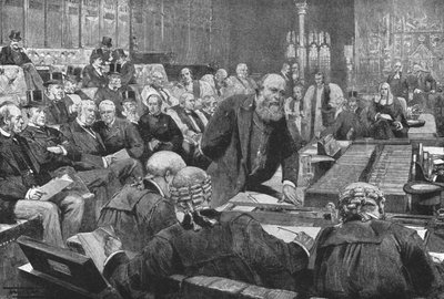 Banco Ministerial da Câmara dos Lordes, 1886-1892, 1901. de Unbekannt