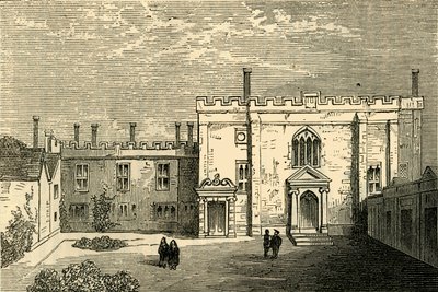 O mosteiro de São João de Jerusalém, Clerkenwell - a capela do sul, c1872. de Unbekannt