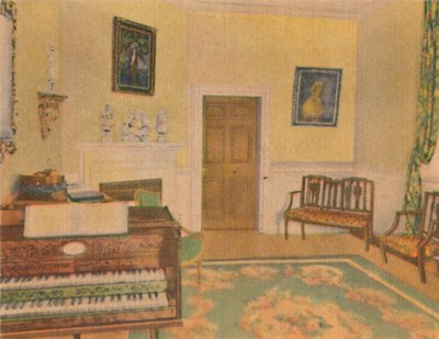 A sala de música, 1946 de Unbekannt