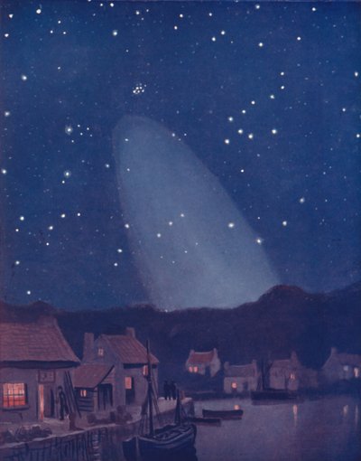O Cone Misterioso da Luz no Céu, 1935 de Unbekannt