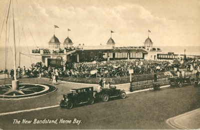 O novo coreto, Herne Bay, Kent de Unbekannt