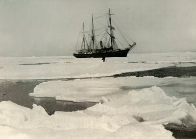 O Nimrod abrindo caminho por mais pacotes abertos, c1908, 1909 de Unbekannt