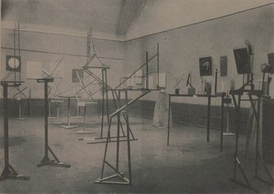 A exposição OBMOKhU, 1921, 1921. de Unbekannt