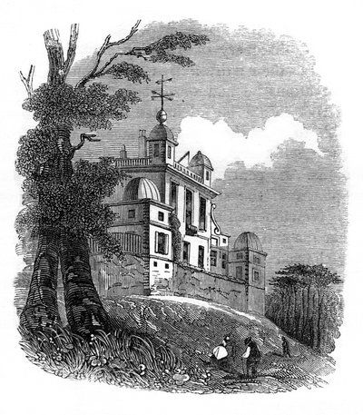O Observatório de Greenwich, 1836 de Unbekannt