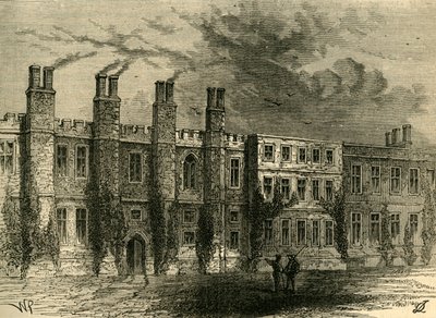 A antiga casa senhorial de Chelsea, c1876. de Unbekannt