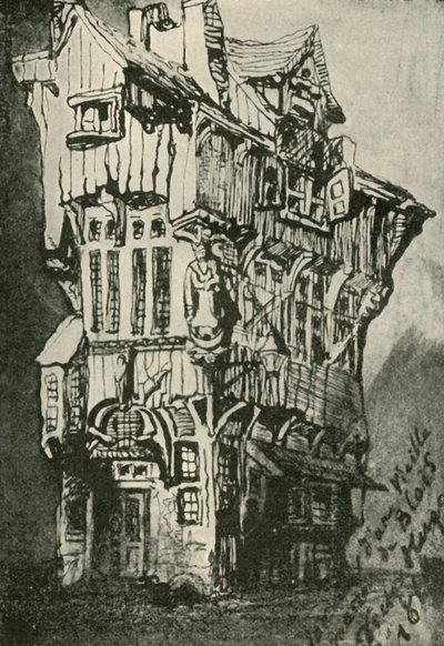 A Casa Velha de Blois, século XIX, 1902 de Unbekannt