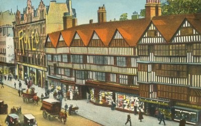 The Old Houses, Holborn, Londres, c1910. de Unbekannt