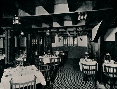 A velha cozinha na Casa de Chá Miss Cranstons, Argyle Street, Glasgow, c1906 de Unbekannt