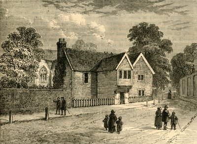 A Reitoria Velha, Stoke Newington, em 1858, c1876. de Unbekannt