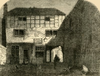 O velho leão vermelho, de frente, c1872. de Unbekannt
