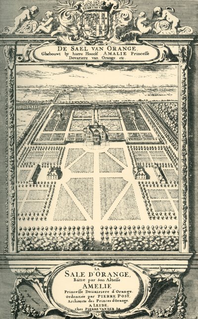 O Salão Laranja, Haia, Holanda, final do século XVII-XVIII, 1903. de Unbekannt