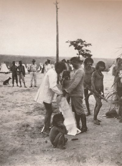 A pacificação dos índios, 1914 de Unbekannt