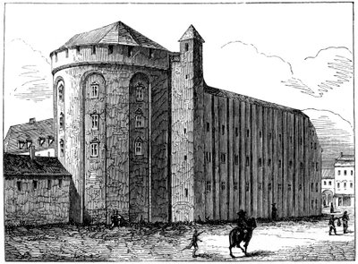 O Palácio de Trêves, França, século c17th 1849 de Unbekannt