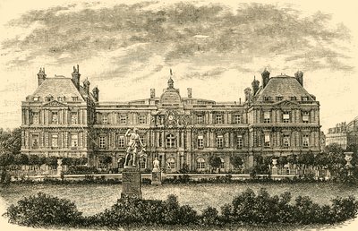 Palácio de Luxemburgo, Paris, 1890. de Unbekannt