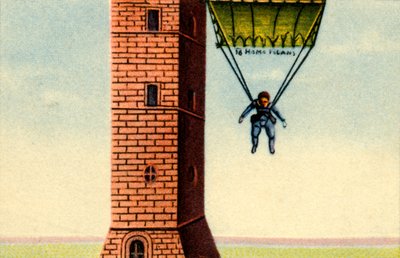 O pára-quedas de Fauste Veranzio, 1617, 1932. de Unbekannt