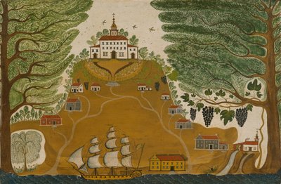 A plantação, ca. 1825 de Unbekannt