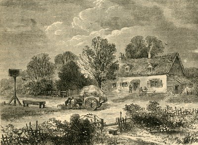 O Arado em Kensal Green, 1830, c1876. de Unbekannt