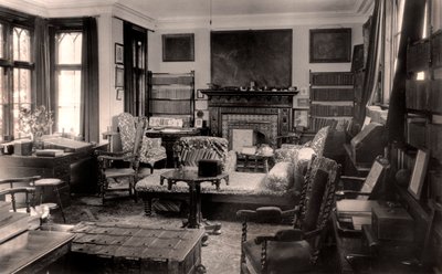 O estudo dos poetas, Farringford House, século 20 de Unbekannt
