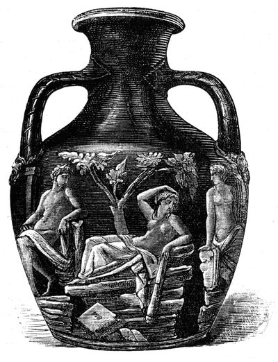 O vaso de Portland, 1891 de Unbekannt