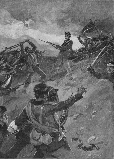 O prêmio foi disputado de aço a aço, 1896, 1902 de Unbekannt