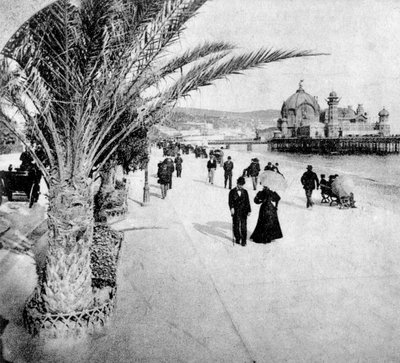 Promenade des Anglais, Nice, França, final do século XIX de Unbekannt