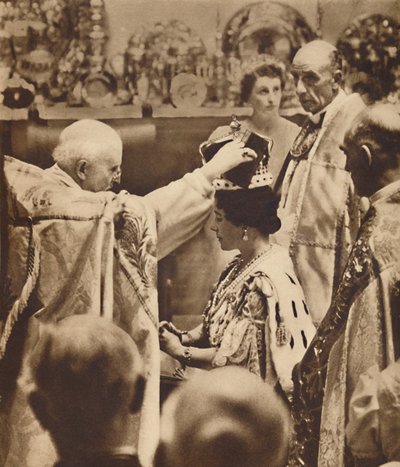 A rainha é coroada, 12 de maio de 1937 de Unbekannt