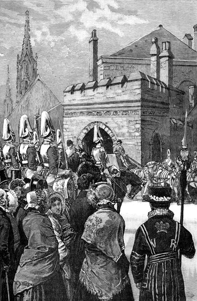 A rainha que abre o parlamento, 1846, 1900 de Unbekannt