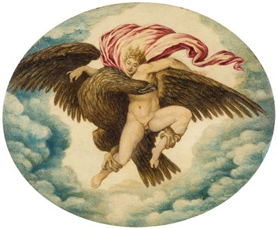 O estupro de Ganimedes, final do século XVII e início do século XVIII. de Unbekannt