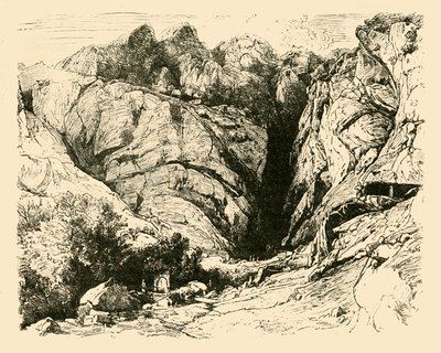 A Ravina na Cena de Delfos da Repulsa dos Gauleses., 1890. de Unbekannt
